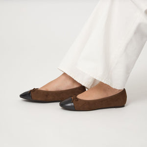 ラウンド バレエシューズ