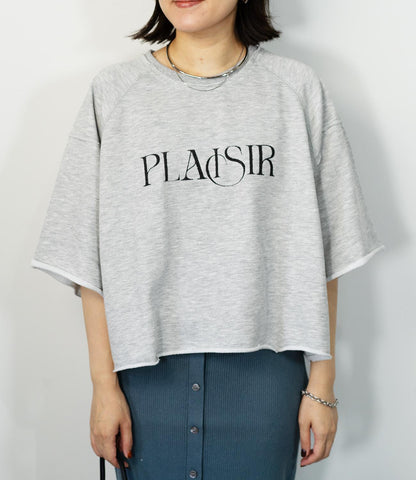 ミニ裏毛ロゴプルオーバー