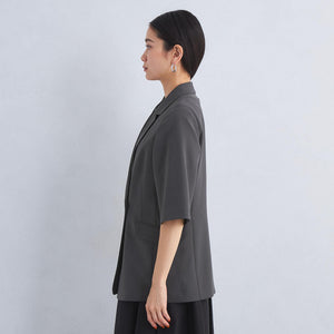 エアシカル ショート スリーブ ジャケット -マシンウォッシャブル・ストレッチ・UVカット-