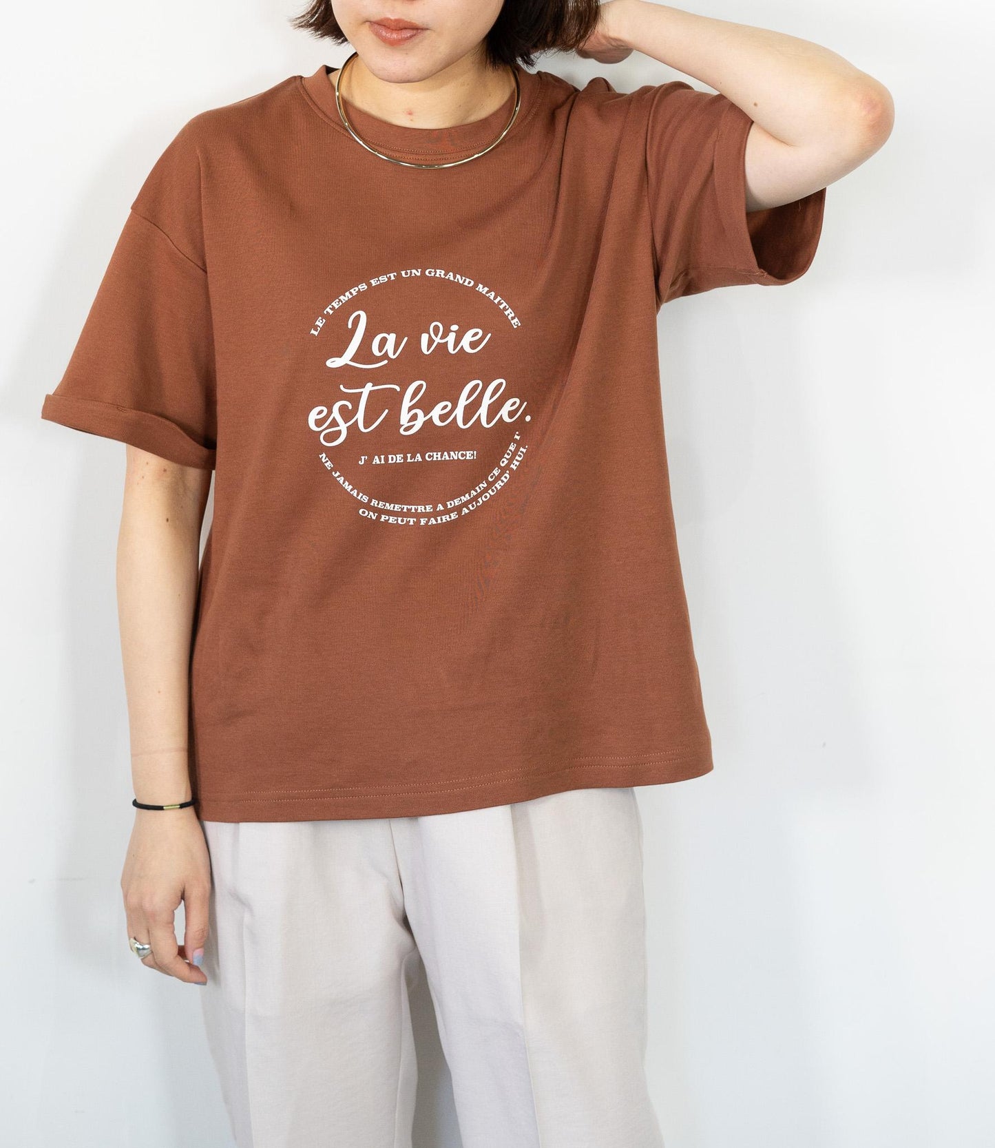 クールタッチLa vie est belleTシャツ
