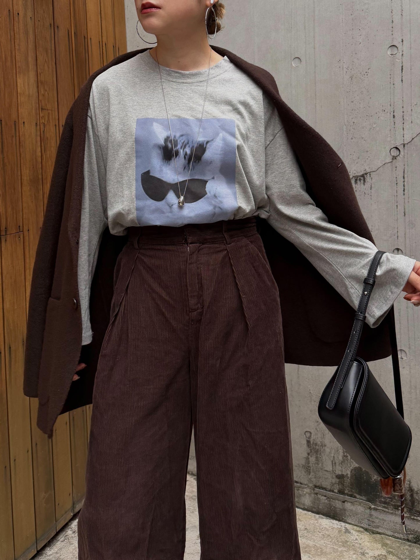 プリティキャット長袖Tシャツ