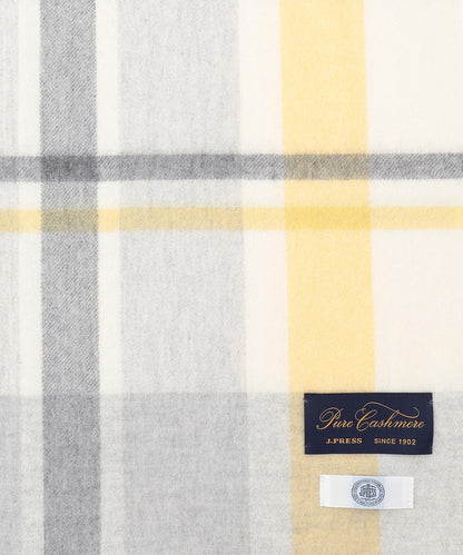 カシミヤチェック マフラー