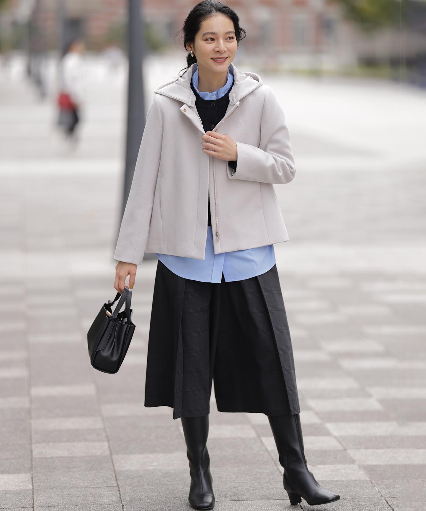 ハンサムツイルキュロット パンツ