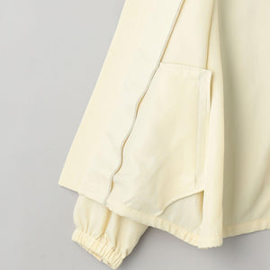 ナイロンツイル ジップブルゾン