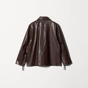 シープレザー フロントジップ ジャケット