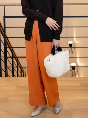ワイドストレートパンツ