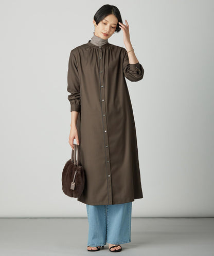 BASIC STRETCH DENIM ワイド ストレート デニム