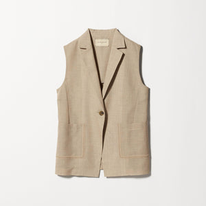 Spiree asami ベスト -防シワ ウォッシャブル-