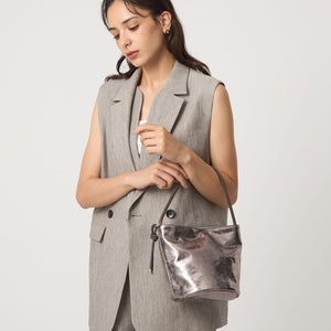 ワンハンドル チャーム バケツ トートバッグ