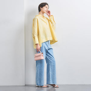 リネン ドルマン シャツ