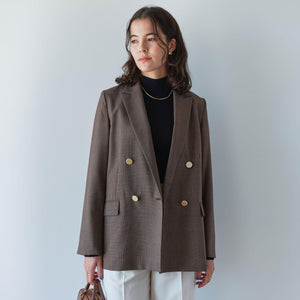 ［size SHORTあり］Greed グリード ダブル ジャケット -ウォッシャブル-