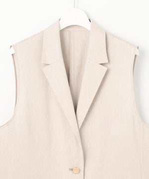 LIPストレッチテーラード ジレ