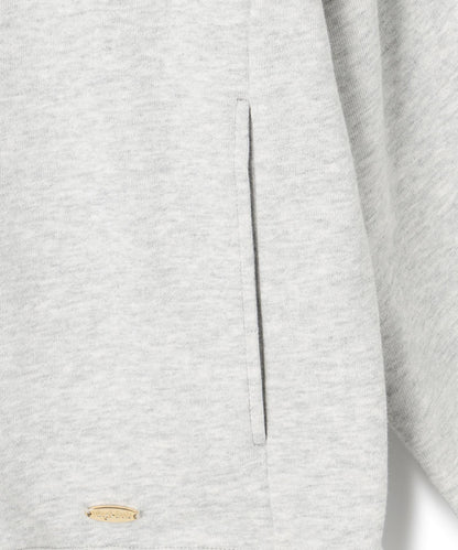 コットンテリー ジップアップ フーディー