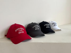 レタリング刺繍キャップ