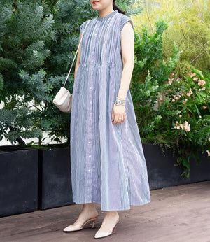 ピンタックフレンチスリーブワンピース