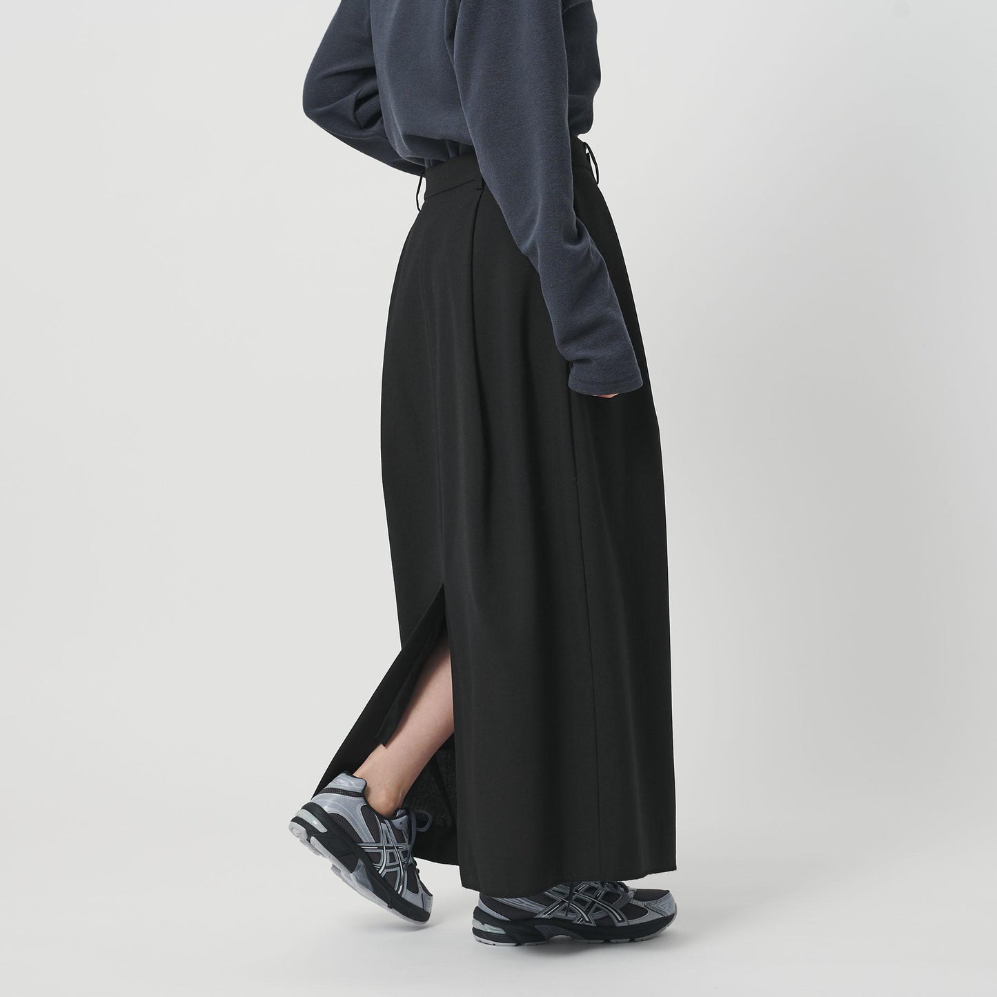 ポリエステルブレンド タックスカート