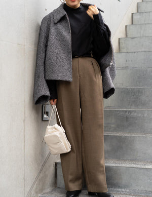 ワイドストレートパンツ