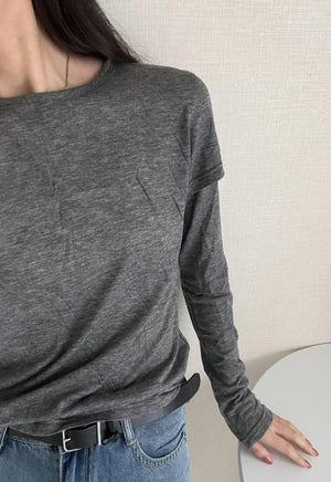 レイヤード風ロンT