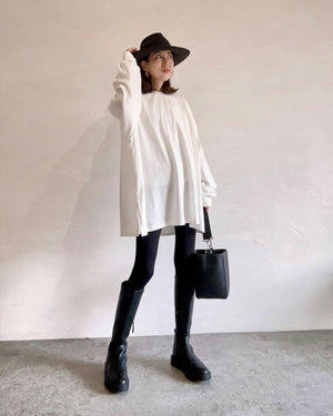 ボリューム袖カットソー