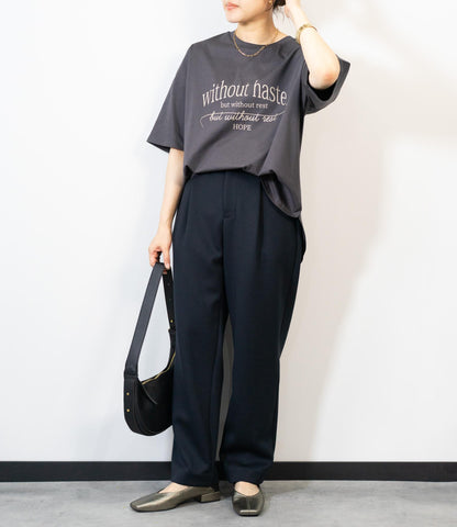 【接触冷感】エレガンスロゴTシャツ