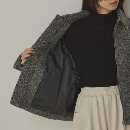 ミックスプードルショートアウター