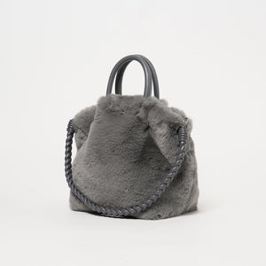 フェイクファー2WAY トートバッグ / ショルダーバッグ