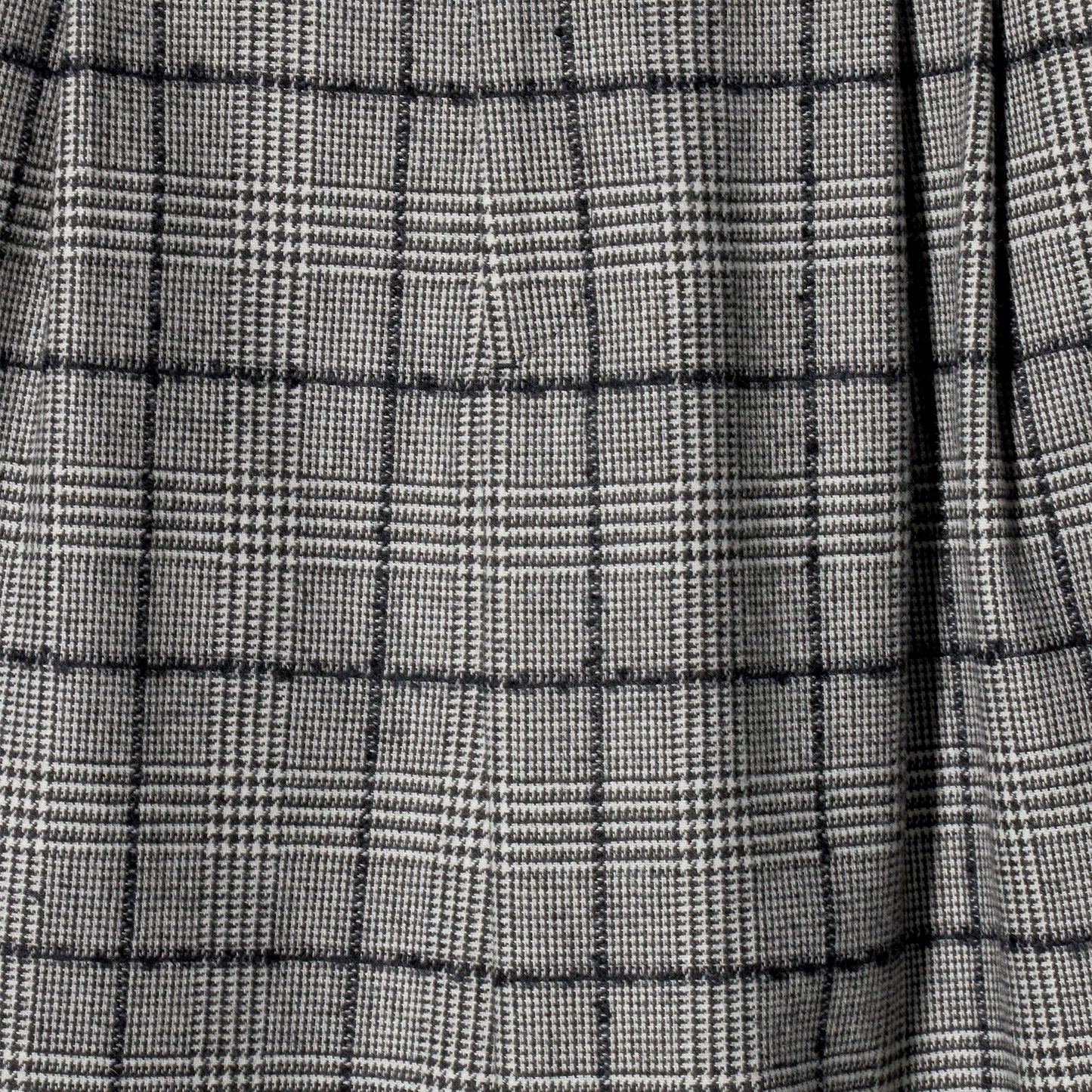 チェック ワイドタックパンツ