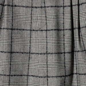 チェック ワイドタックパンツ