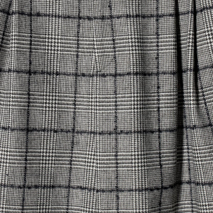 チェック ワイドタックパンツ