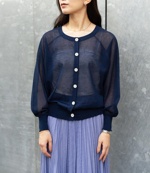 2wayドルマンシアーニットカーディガン