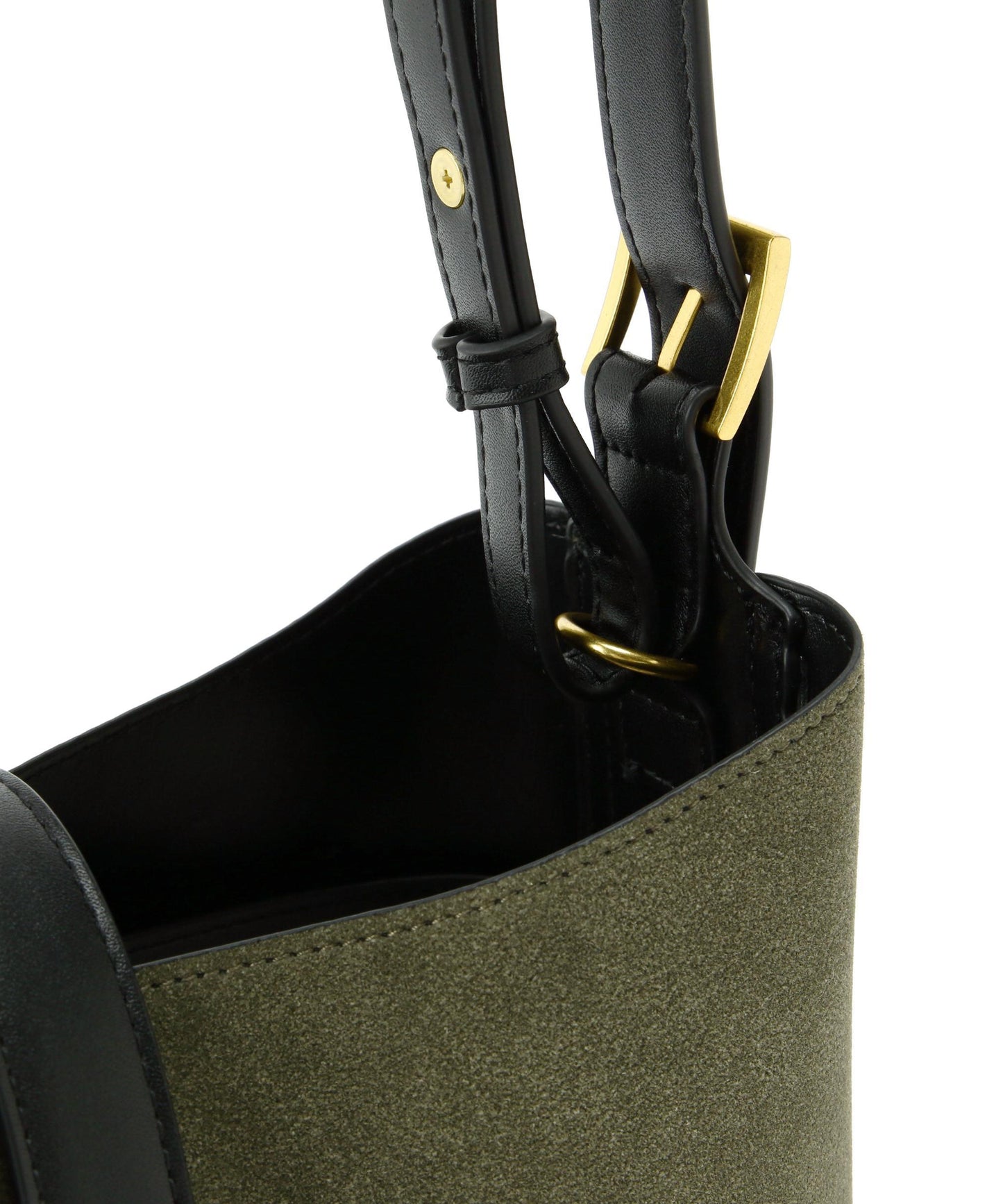 スウェードコンビワンショルダーバッグ