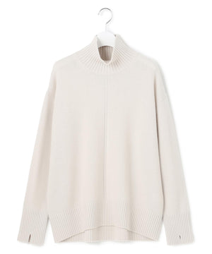 ソフトカシミヤミックス ハイネックニット