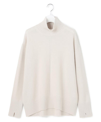 ソフトカシミヤミックス ハイネックニット