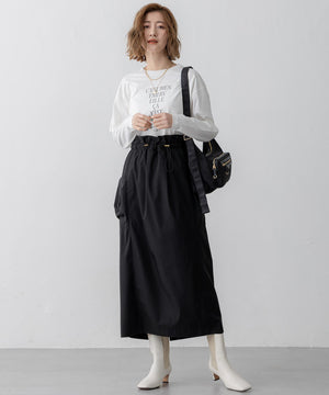 レタープリント ロンTEE