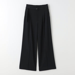 サラフール ベルト ワイド パンツ -マシンウォッシャブル・ストレッチ・UVカット-