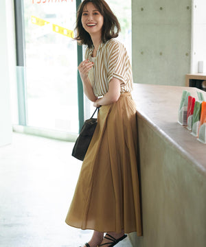 シャイニーリブ タンクトップ