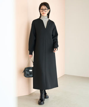 コットンカシミヤ タートルネックカットソー