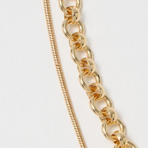 2セット メタル ネックレス 4WAY