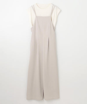 プルオーバー×キャミサロペットセット