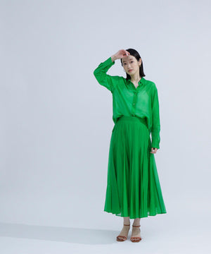 シャイニーシアーボイルスカート