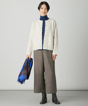 カシミヤチェック マフラー