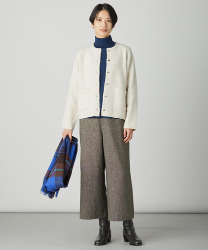 カシミヤチェック マフラー