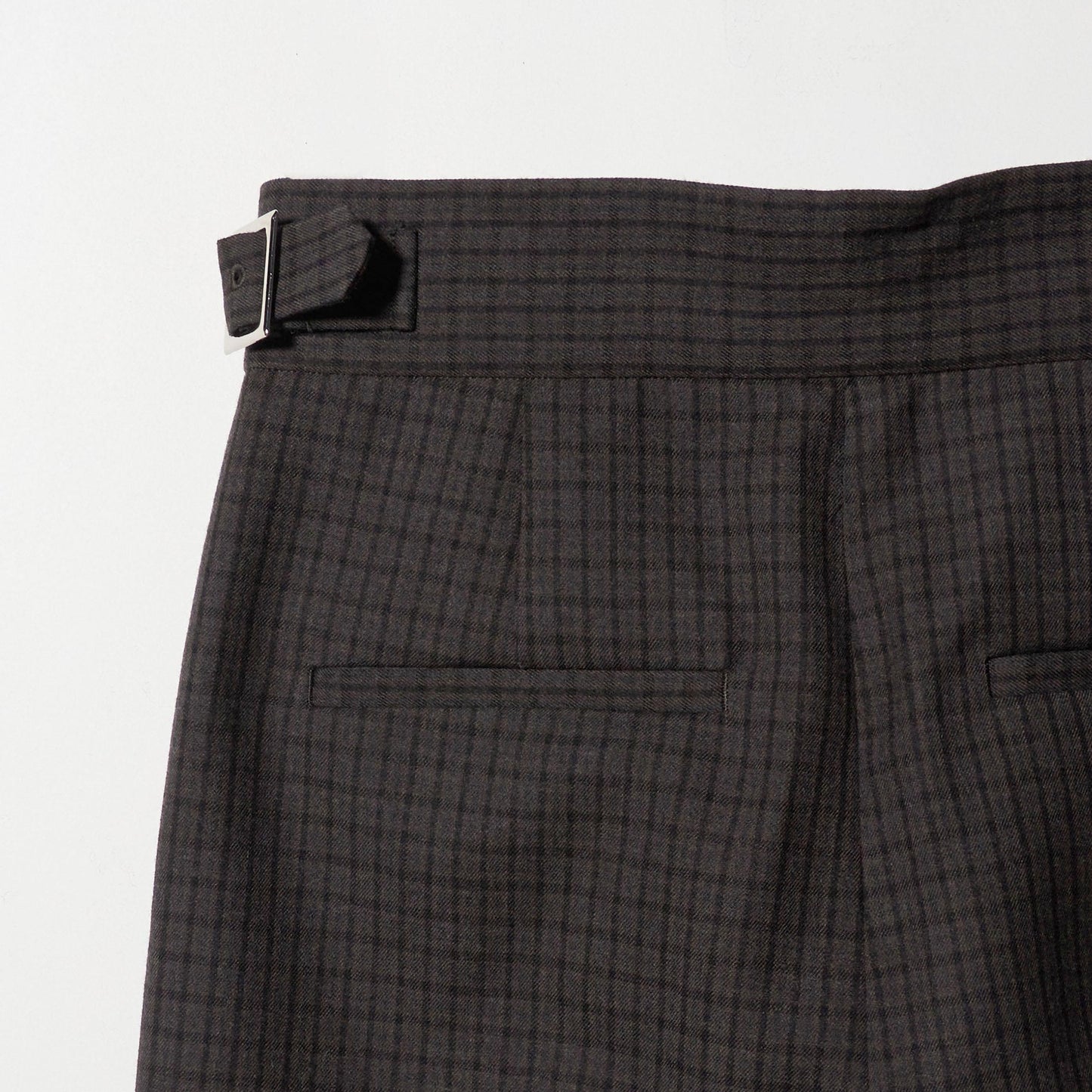 ガンクラブ チェック パンツ
