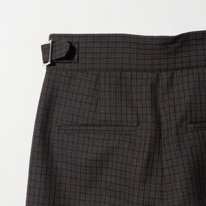 ガンクラブ チェック パンツ