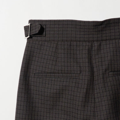 ガンクラブ チェック パンツ