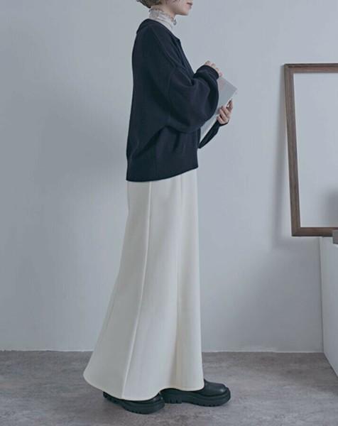 スキッパーニットプルオーバー