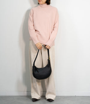 ヘリンボーン裏起毛イージーパンツ