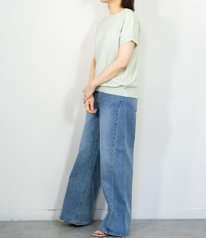 前後2wayラメフレンチトップス