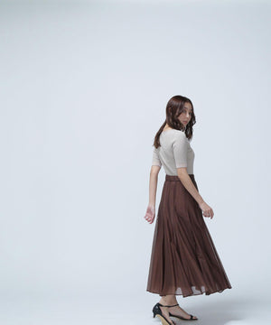 シャイニーシアーボイルスカート