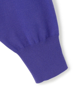 ヴィスコースストレッチ Vネック ニットカーディガン